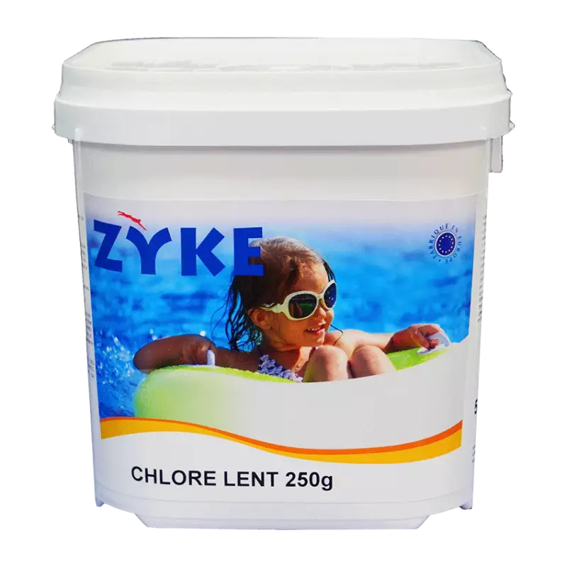 ZYKE - Chlore lent 250g  - 5kg