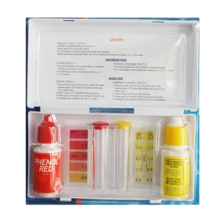 Testeur pH / chlore par goutte