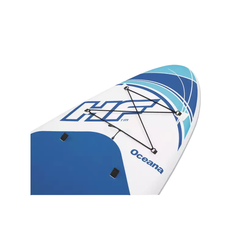 Paddle SUP Oceana 305 x 84 x 12 cm transformable en kayak avec siège, cale-pieds, rame et pompe