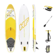 Paddle SUP gonflable Aqua Cruise Tech Set Hydro Force™ 320 x 76 x 15 cm, pompe, sac à dos, leash, pagaie