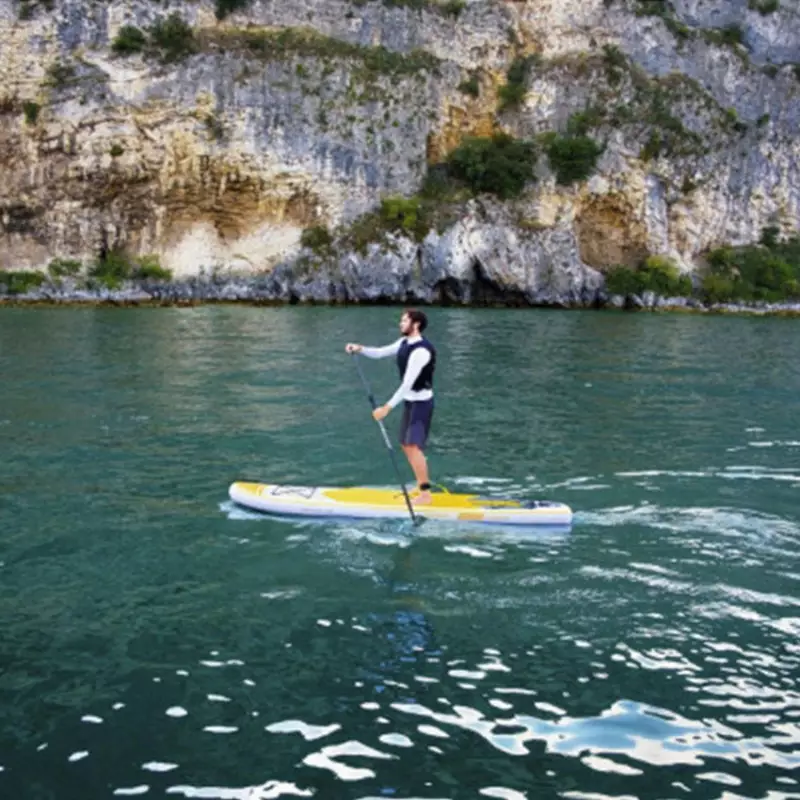 Paddle SUP gonflable Aqua Cruise Tech Set Hydro Force™ 320 x 76 x 15 cm, pompe, sac à dos, leash, pagaie