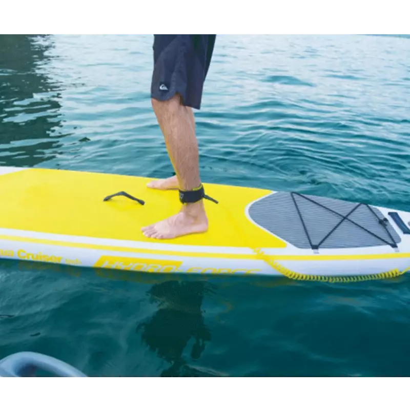 Paddle SUP gonflable Aqua Cruise Tech Set Hydro Force™ 320 x 76 x 15 cm, pompe, sac à dos, leash, pagaie