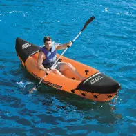 Kayak Lite-Rapid 321 x 88 x 42 cm avec 2 pagaies