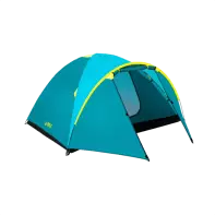 Tente de camping 4 places ActiveRidge 4 Pavillo™ (210 + 100) x 240 x 130 cm