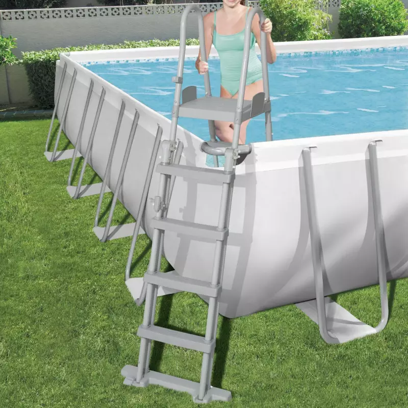 Piscine tubulaire - BESTWAY - 6,71m x 3,66 x 1.32m filtre à sable