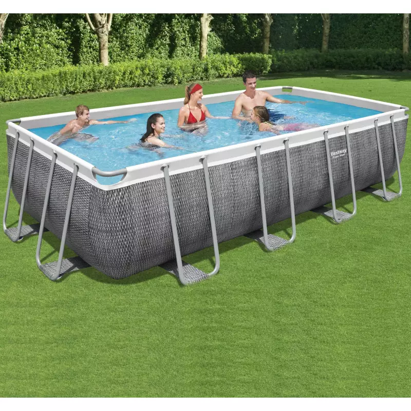 Piscine tubulaire BESTWAY - 5,49m x 2,74m x 1,22m filtre à cartouche