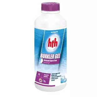 HTH - Borkler Gel Nettoyant ligne d'eau  - 1 L -