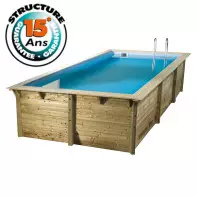 piscine bois rectangulaire