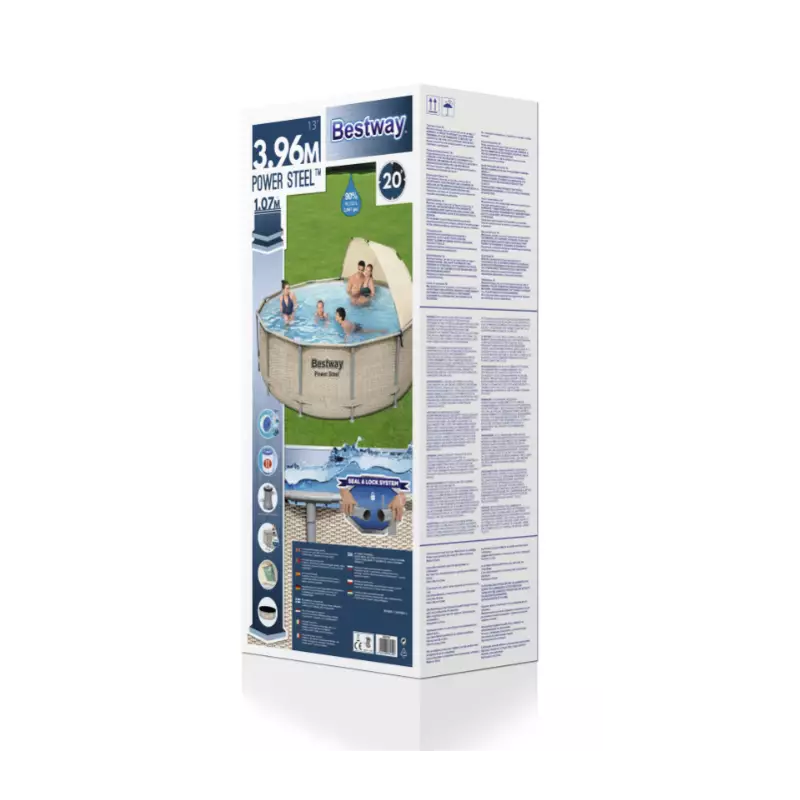 Kit de nettoyage Flowclear Bestway pour piscine hors-sol jusqu'à 3,96m