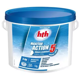 HTH - Maxitab action 5 / Spécial liner - 5 kgs -