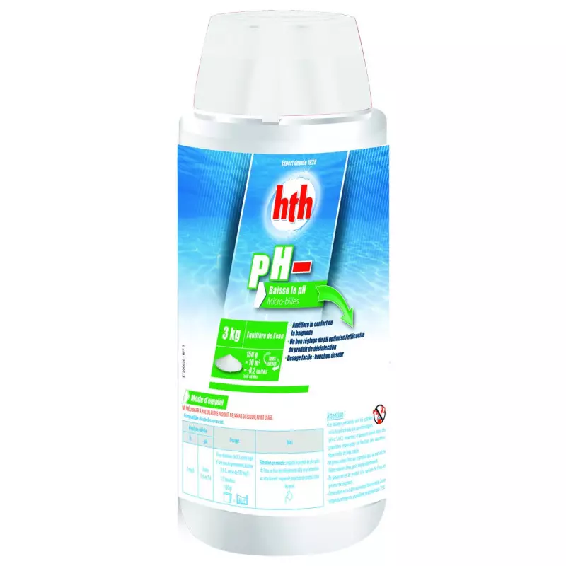 HTH - PH - micro billes  - 3 Kgs -