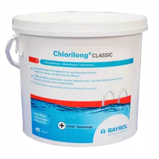 Galets 250g de chlore - 5kg - Chlorilong® CLASSIC Bayrol