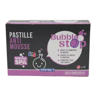 Pastilles anti mousse - Bubble Stop - IMPACT