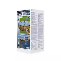Piscine tubulaire -  BESTWAY - 4,88m x 1,22m filtre à cartouche Swim Vista