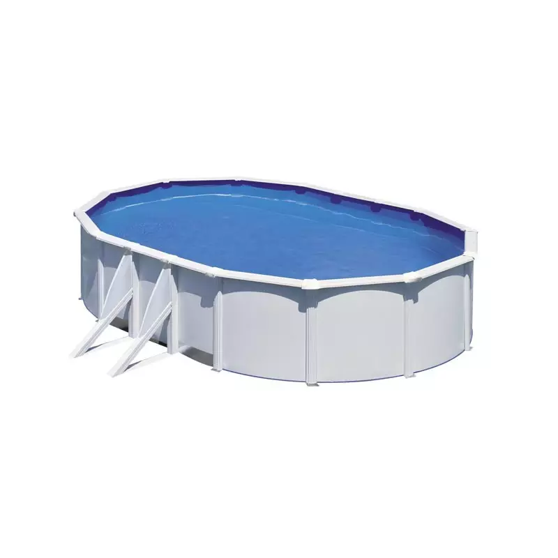 Piscine Ovale Acier Hors sol Gre - 500 x 300 x H 120 cm