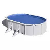 Piscine Ovale Acier Hors sol Gre - 610 x 375 x H 132 cm