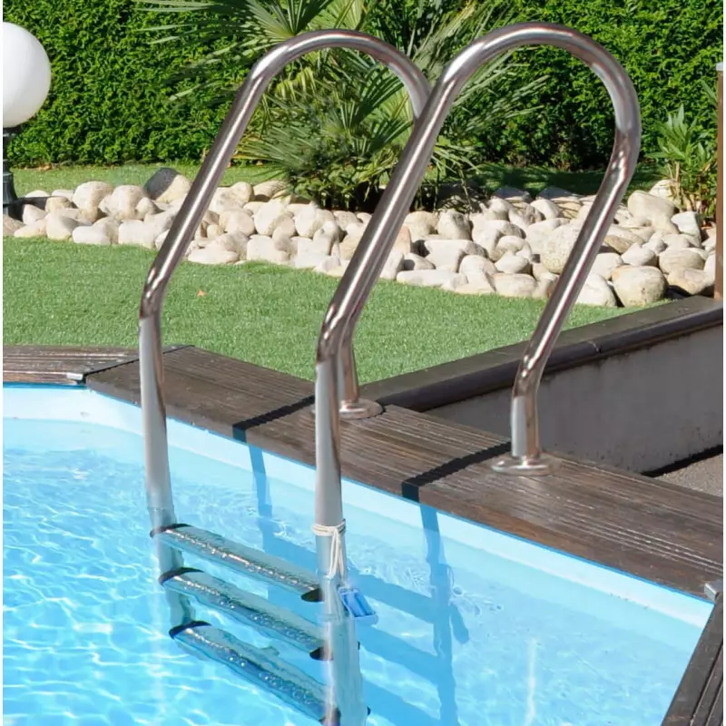 Bâche d'hivernage ovale pour piscine bois - Gre