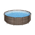 Piscine tubulaire forme ronde