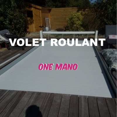 Miniature devis volet roulant one mano