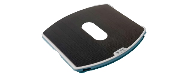 Image du robot avec son panneau solaire