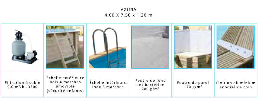 Accessoires piscine Nortland Azura