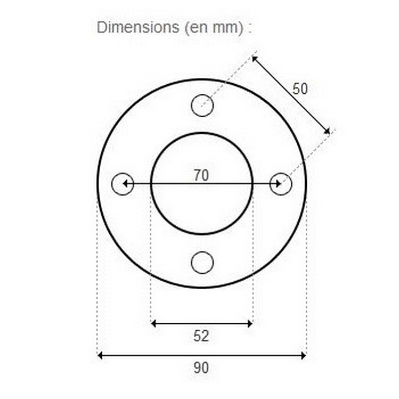 dimensions bride prise balai