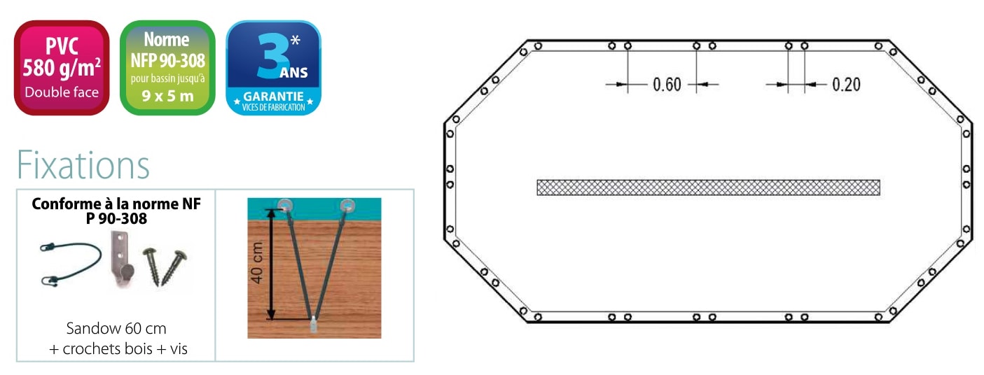 Wood Securit piscine hors sol