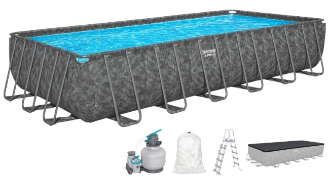 Piscine Bestway APX 365 avec équipements Zyke