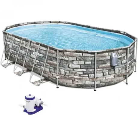 Piscine Ovale Tubulaire Zyke