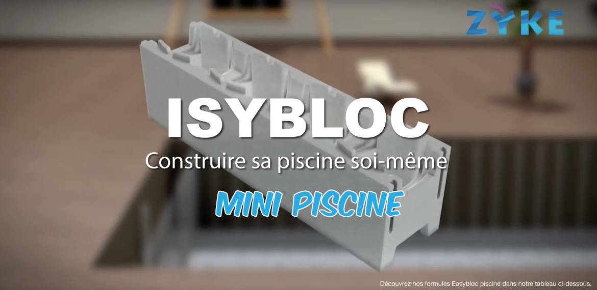 Kit mini piscine Isybloc 2