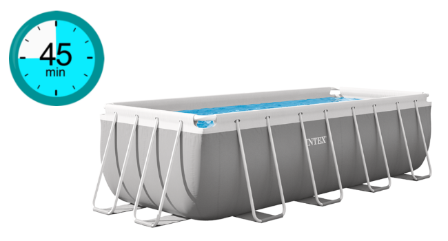 Piscine Intex Prism Frame structure acier