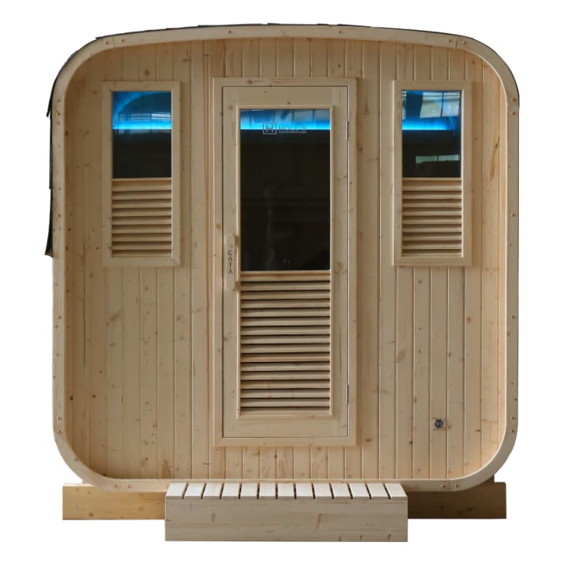 image de l exterieur du sauna