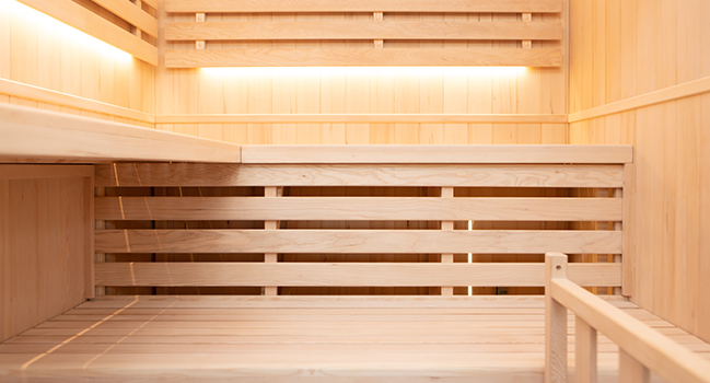 double banc sauna vapeur Sense Zyke