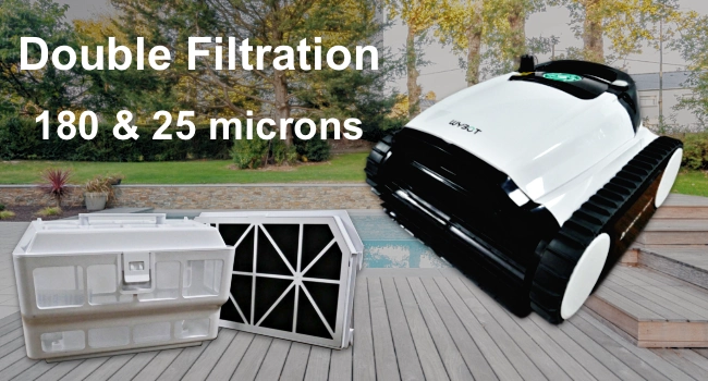 Robot Wybot M1 Double filtration