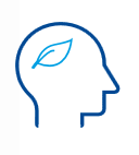 image montrant une tete e une feuille pour sa facilite de nettoyage